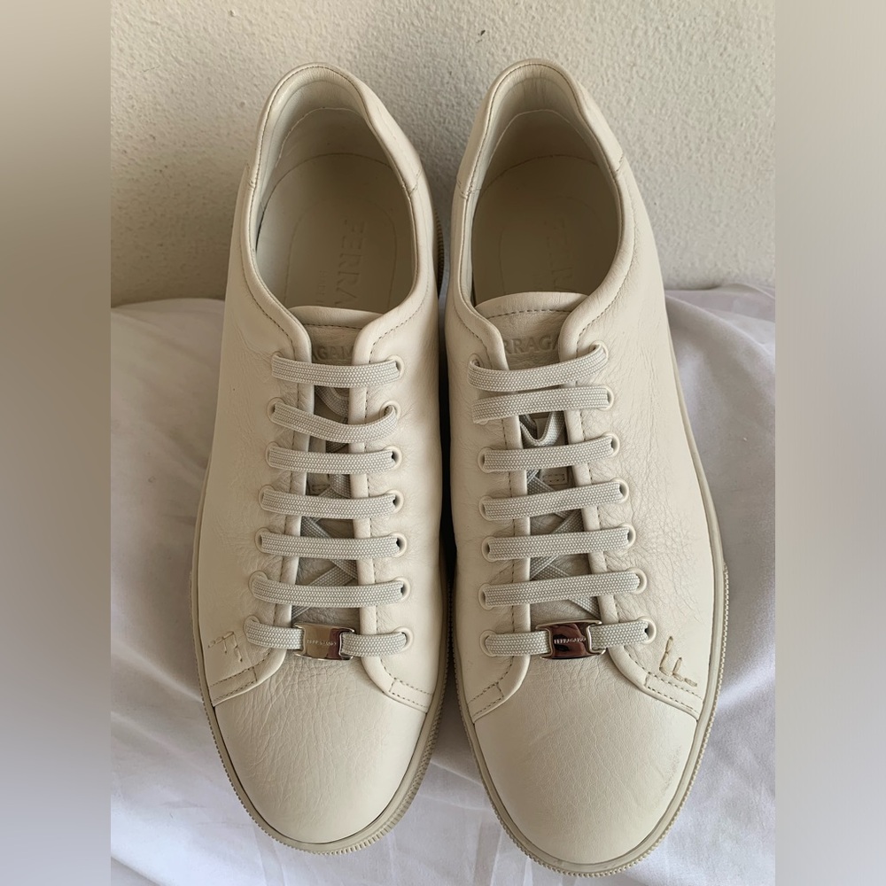 Salvatore Ferragamo Bruce Sneakers Men’s Size 10 M Leather